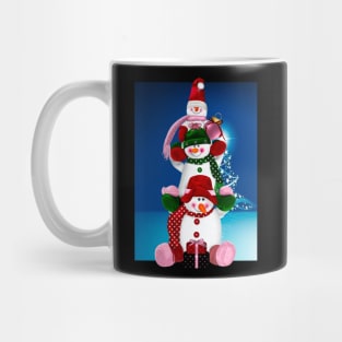 3 Snowman Mug